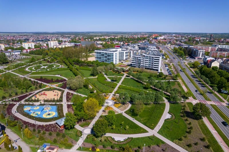 Park zielony